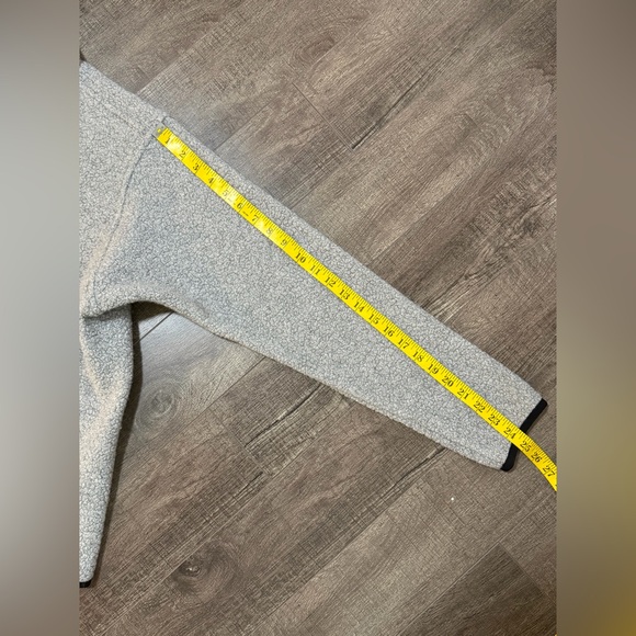 ANIÁN The Pecora Wool Zip Fleece sweater - light grey - medium - Picture 5 of 13